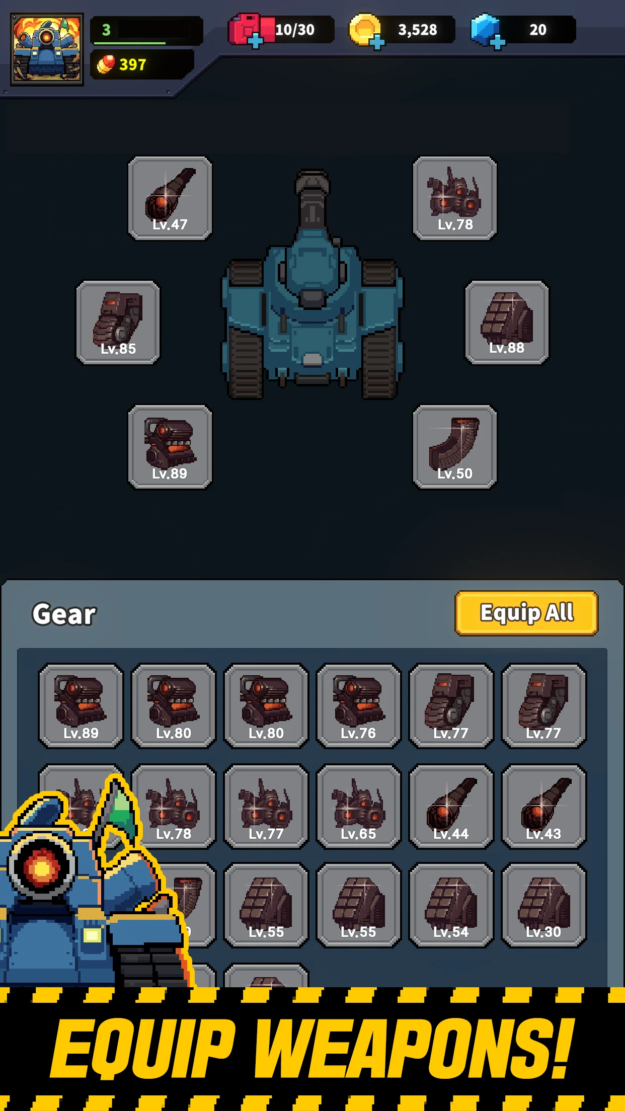 Super Heavy Iron Tank screenshot
